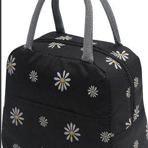 Floral Black Women's Bag